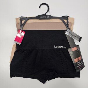 bebe Seamless Shaping Shorts 3 pack
